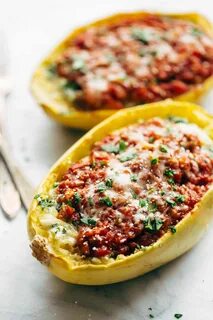 Spaghetti Squash Lasagna Boats Recipe Recipes, Spaghetti squ