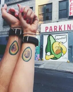 16 Tattoo Ideas For the Truly Avocado Obsessed Avocado tatto