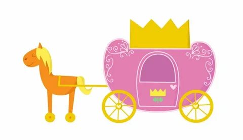 Carriage clipart cartoon princess, Carriage cartoon princess