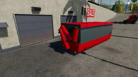 FS19 Peecon hooklift Auger Container v1.0.0.0 - Farming Simu