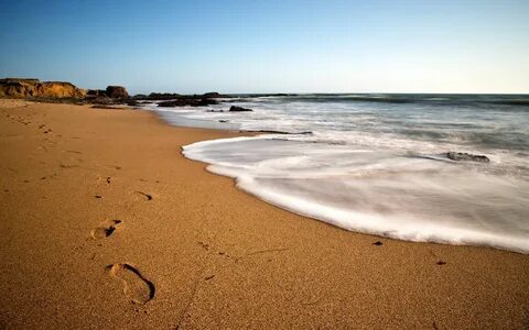 Фото море пейзаж песок - бесплатные картинки на Fonwall