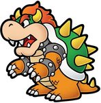 Mario clipart bowser - Pencil and in color mario clipart bow