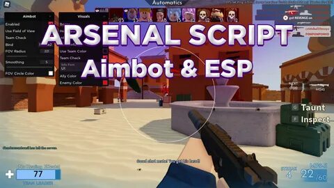 Roblox Arsenal Aim and ESP Script - Stormcheat