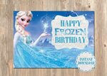 frozen happy birthday card printable - Best Happy Birthday W