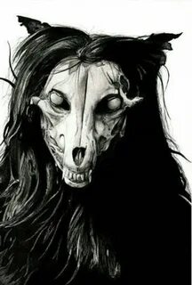 SCP-1471-A mask wolf skull mask skull faced zombie werewolf 