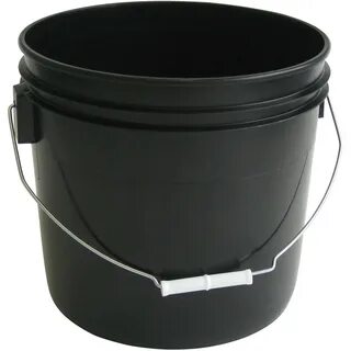 Argee 3.5 Gallon Black Bucket, 10-Pack - Walmart.com - Walma