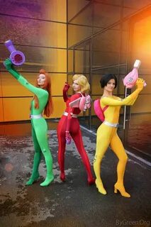 Totally Spies, Cosplayers: Clover, Alex, Sam, Photo: ByGreen