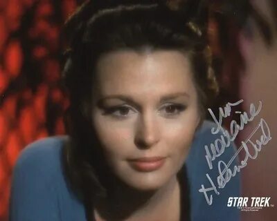 Marianna Hill was Dr. Helen Noel on the original Star Trek 8