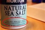 What is non-iodized sea salt?