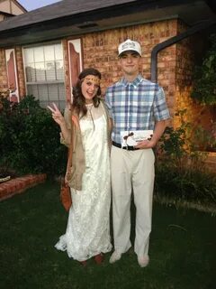 Forrest and Jenny Cool costumes, Halloween costumes, Couple 