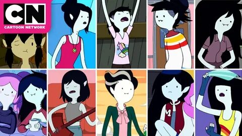 Every Marceline Outfit Ever Adventure Time Cartoon Network -