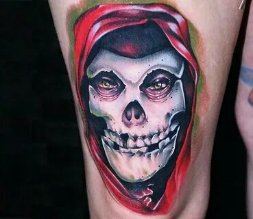 Misfits Skull tattoo by Ben Ochoa Post 16911