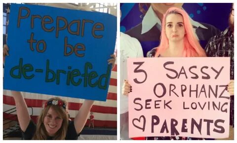 Funny airport welcome home signs that left people red-faced 