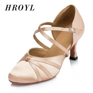 HROYL/Женская обувь для латинских танцев для девушек; Женска