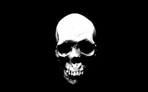 skulls, , Dark, Abstract, Black, White Wallpapers HD / Deskt