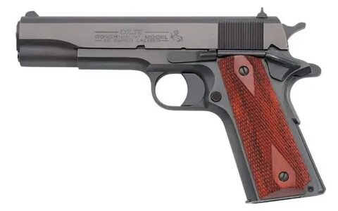 Colt Government 38 Super Pistol, Blue Finish, (1)-9Rd Magazi