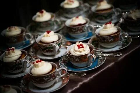 Wedding Cupcakes Served in Teacups : Wedding Cupcakes & Cupc