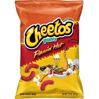 Cheetos Cheese Puffs / We really crank out the jams on this 