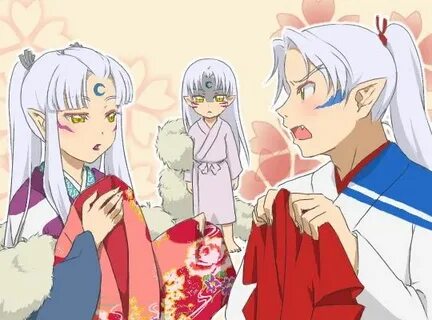 Sesshomaru and his mother & father Sesshomaru, Inuyasha, Rin