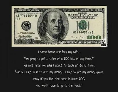 hundred dollar bill tattoo funny Money, Jokes, Funny picture