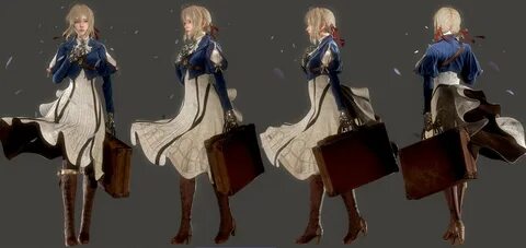 ArtStation - Violet Evergarden - Real Time 3D FanArt