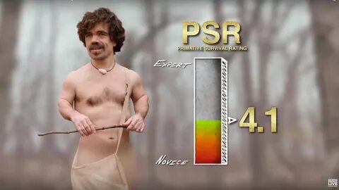 Watch Game Of Thrones' Tyrion Lannister Get Naked And Afraid