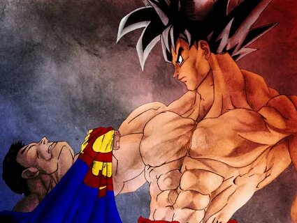 Goku Vs Superman Wallpapers - Wallpaper Cave