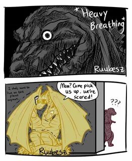 Imágenes de Godzilla x Mothra Godzilla funny, Godzilla comic