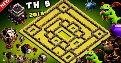 Base Th 9 Terkuat 2020 Anti Bintang 3 / War Base Th11 Withou