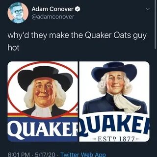 Why's they make the Quaker oats guy got meme - AhSeeit