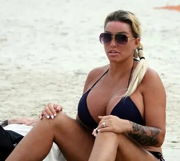 Katie Price shows off huge new boobs In Tiny Bikini (See Photos) 8 Katie Pr...