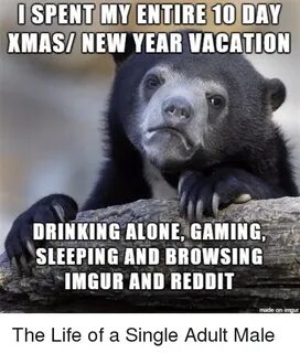 ISPENT MY ENTIR MAS NEW YEAR VACATION DRINKING ALONE GAMING 