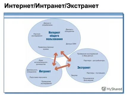 В чем разница между интранетом, экстранетом и интернетом? - 