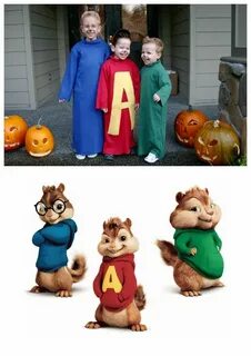 Alvin and The Chipmunks Halloween costumes tv, Boys hallowee