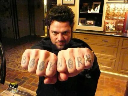 Should I get that tattooed on my knuckles? Bam margera, Knuc