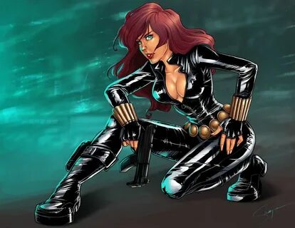 Black Widow - Shaiyan.deviantart.com Black widow avengers, B