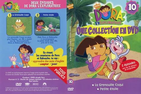 Jaquette DVD de Dora l'exploratrice vol 10 - Cinéma Passion