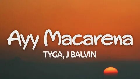DJ ROUDGE ðŸŽ§ on Twitter: "NP! Macarena by @Tyga x @JBALVIN