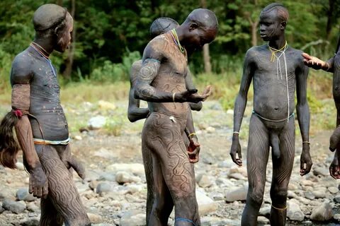 Голые Африканские Племена Парни