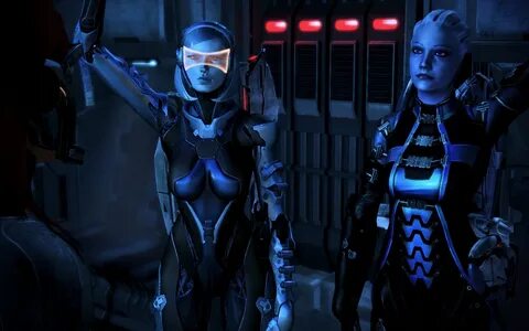 обои Liara Mass Effect 3 Edi масс эффект 3 Camel Toe Liara T