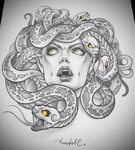 Pin by Gute Piercing on gutepiercing Medusa tattoo, Medusa a