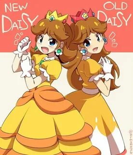 Mario fanart #6 old and new daisy ... Princess daisy, Luigi,