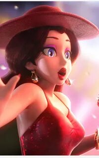 Pauline Super Mario Odyssey In 800x1280 Resolution. 