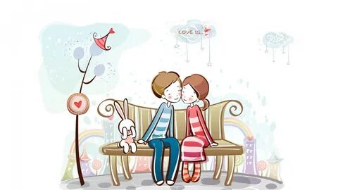 Cute Love Cartoon Couple Pictures imagebasket.net Â- Love Wa