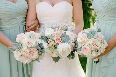 Elegant Peach, Blush and Pale Sage Wedding Inspiration Weddi