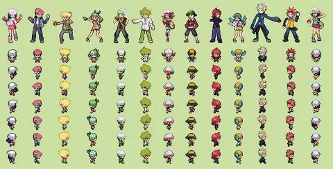 Pkmn world tournament all trainers overworld by tebited15 Pi