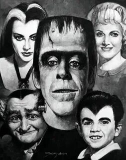 The Munsters The munsters, Art, Horror art