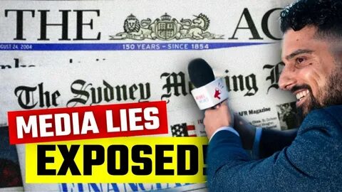 Fake News BUSTED lying about Avi Yemini - YouTube