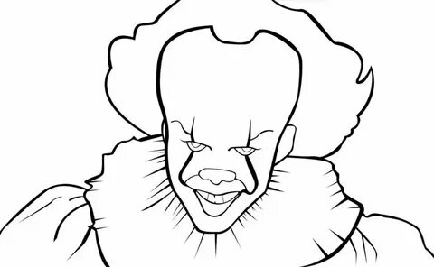 Pennywise coloring pages. 100 Printable Coloring pages