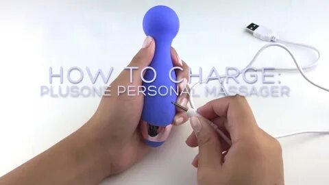 How to Charge: PlusOne Personal Massager - YouTube